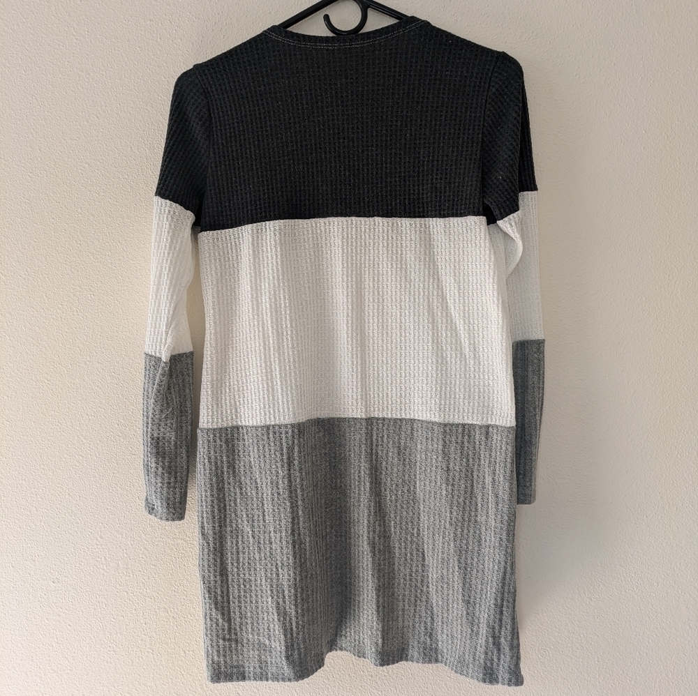 University of Tennessee Black/Gray/White Striped Cardigan sz S Gameday Couture - Picture 3 of 8